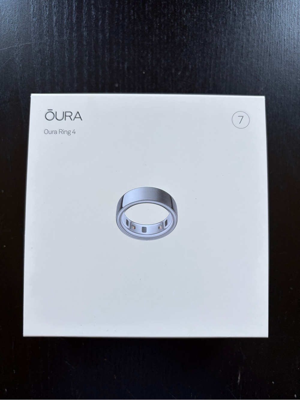 Oura 4 Smart Ring - Silver Size 7 NWT - Picture 8 of 11